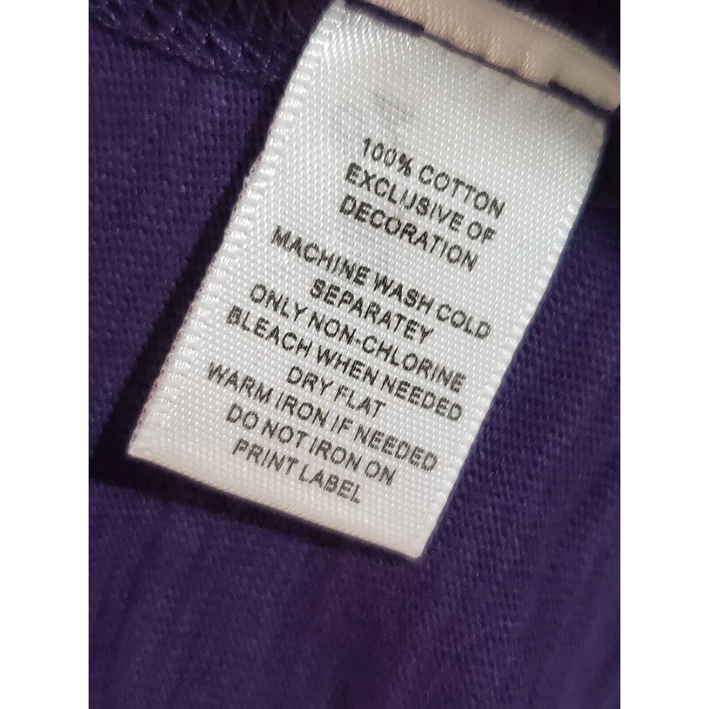Loft Womens Purple Solid 100% Cotton Cowl Neck Long Sleeve Top Blouse Size Small - Picture 8 of 10